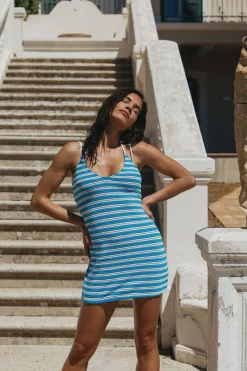 AVA DRESS (HORIZON)>Bright Swimwear New