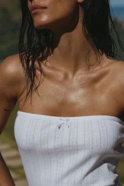 CORA BANDEAU DRESS (WHITE)><noscript><img width=