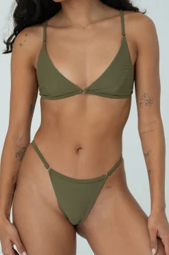 FREYA BOTTOM (OLIVE)>Bright Swimwear Best Sale
