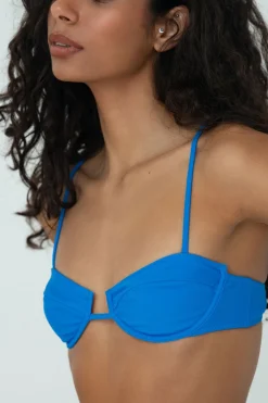 LOLA TOP (BLUE)>Bright Swimwear Best Sale