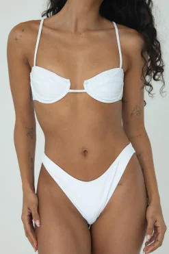 LOLA TOP (WHITE)>Bright Swimwear Cheap
