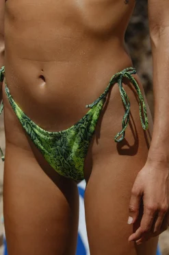 MELODY BOTTOM (PYTHON)>Bright Swimwear Fashion