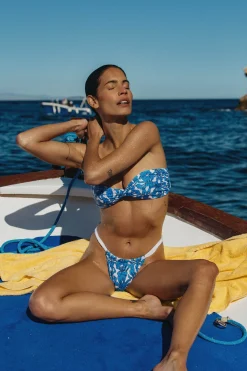 NIA TOP (LA MARINA)>Bright Swimwear Discount